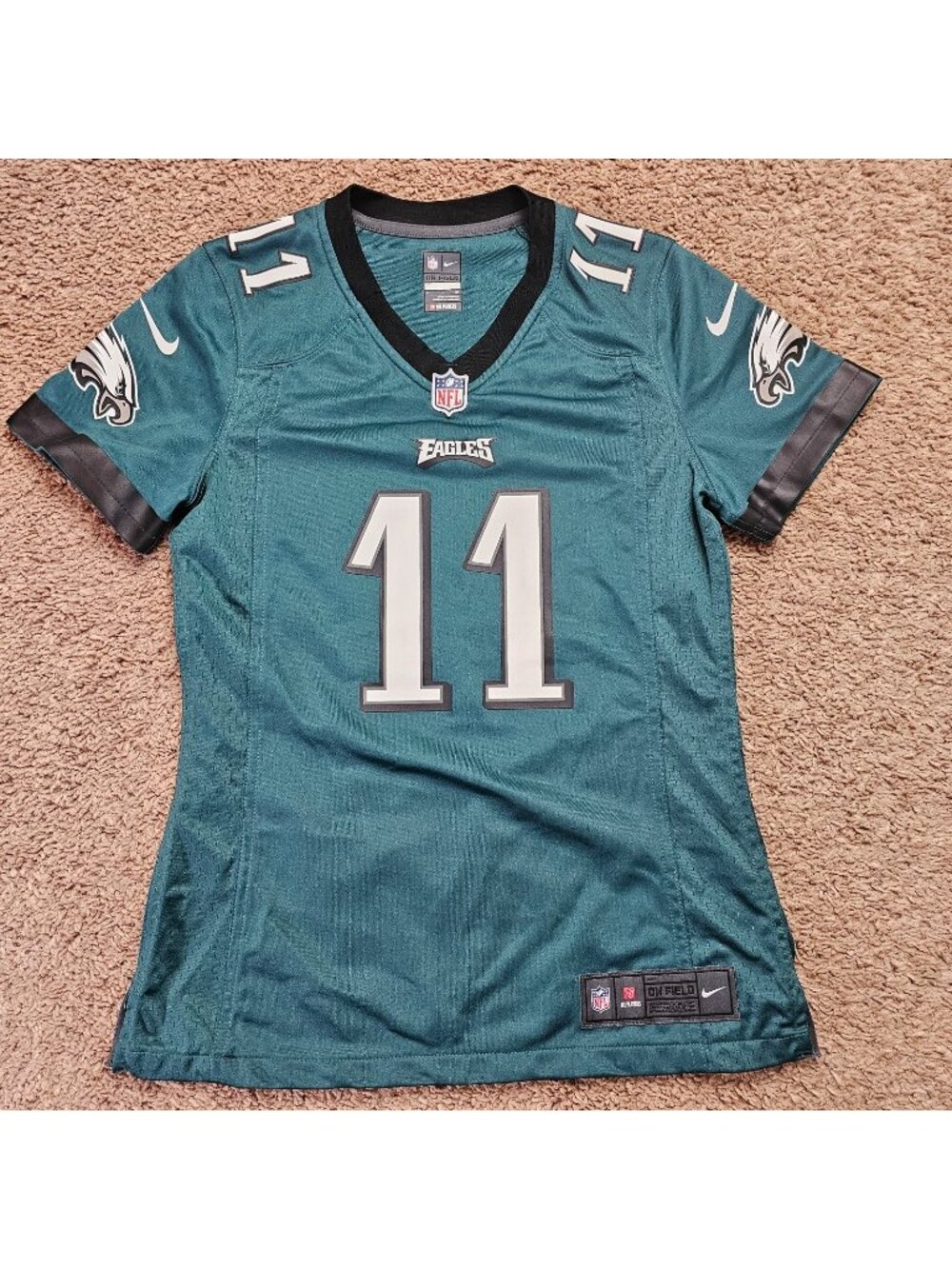 Philadelphia Eagles Jersey Womens Small Carson Wentz #11 Nike On Field NFL